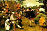 Pieter Bruegel bonddans painting